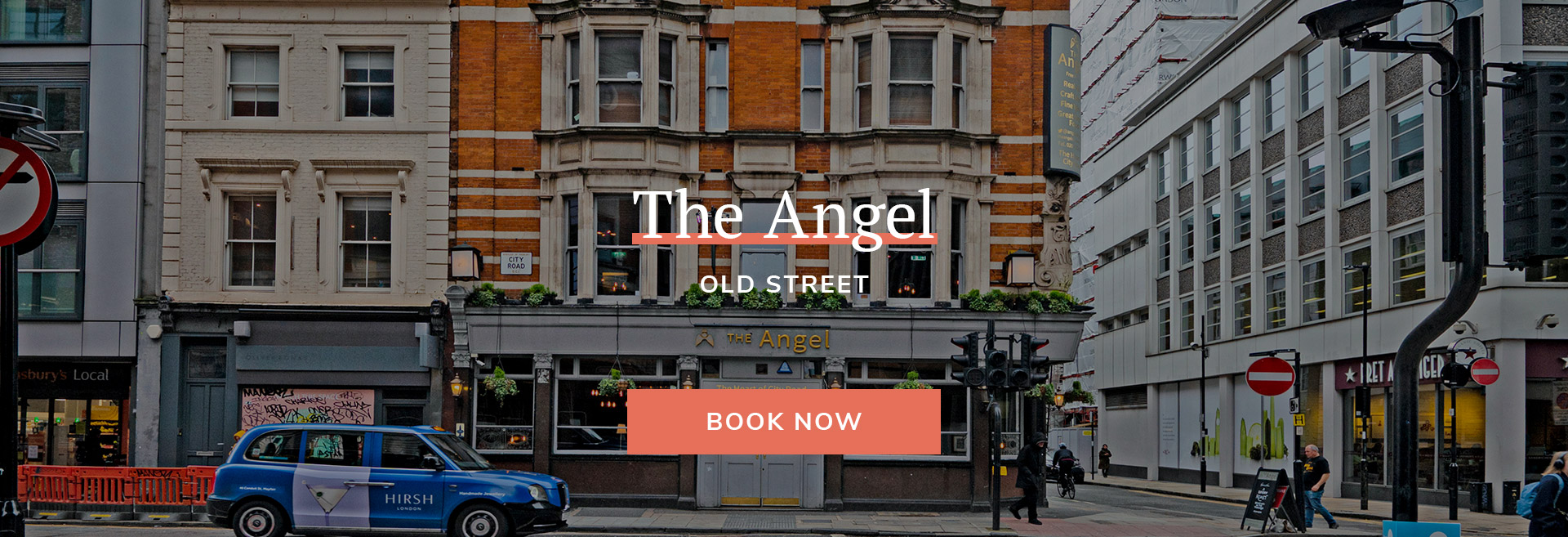 Enjoy a meal at your local pub at The Angel in London